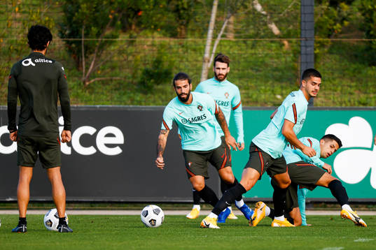 In this handout photo from the Portuguese football