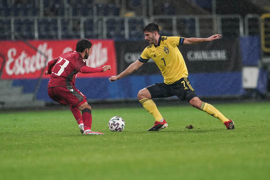 Besard Sabovic of Sweden
