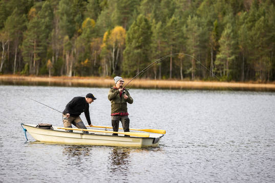 Leksands målvaktstränare Jonas Levén (t.v) och Leksands