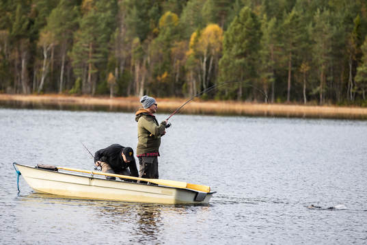 Leksands målvaktstränare Jonas Levén (t.v) och Leksands