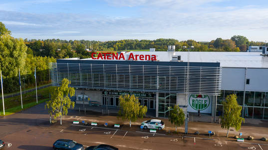 Exteriör vy över Catena Arena