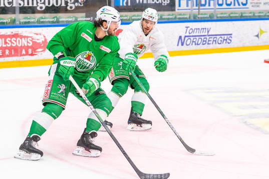 Eric Gelinas och Mattias Sjögren