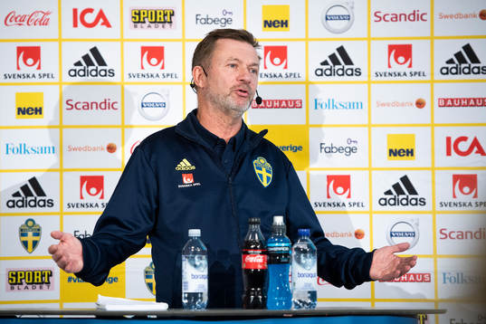 Förbundskapten Peter Gerhardsson