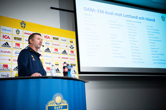 Förbundskapten Peter Gerhardsson
