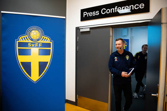 Förbundskapten Peter Gerhardsson