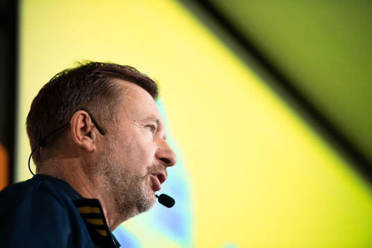 Förbundskapten Peter Gerhardsson