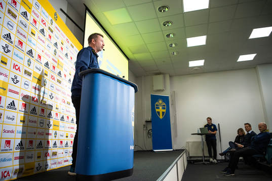 Förbundskapten Peter Gerhardsson