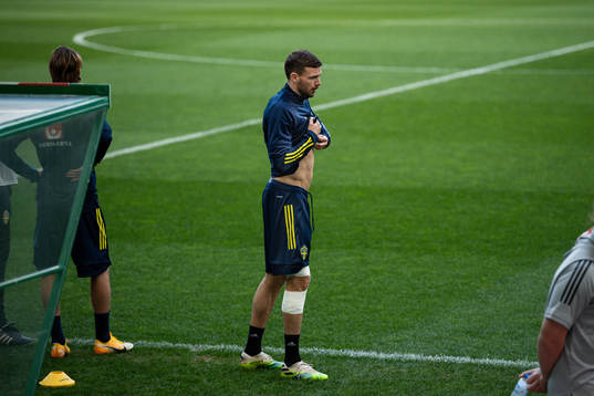 Marcus Berg of the Swedish national football team