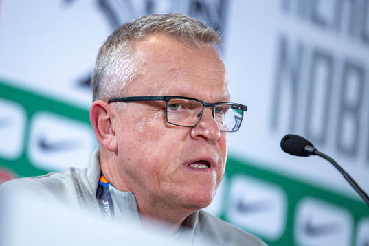 Head coach Janne Andersson of the Swedish national football