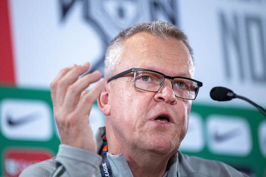 Head coach Janne Andersson of the Swedish national football