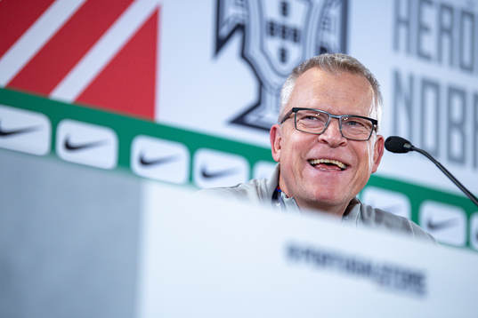 Head coach Janne Andersson of the Swedish national football