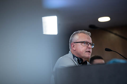 Head coach Janne Andersson of the Swedish national football