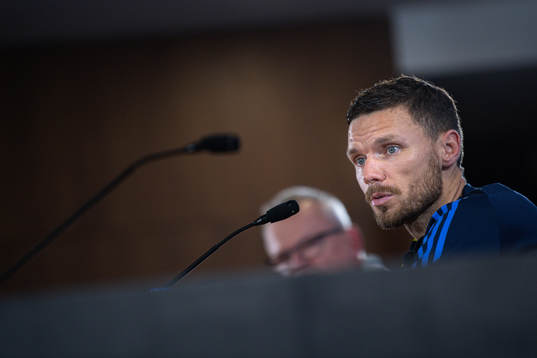 Marcus Berg of the Swedish national football team
