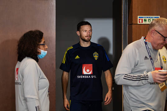 Marcus Berg of the Swedish national football team