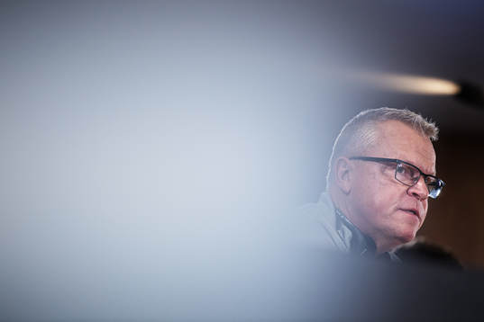 Head coach Janne Andersson of the Swedish national football