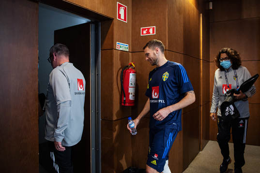 Marcus Berg of the Swedish national football team