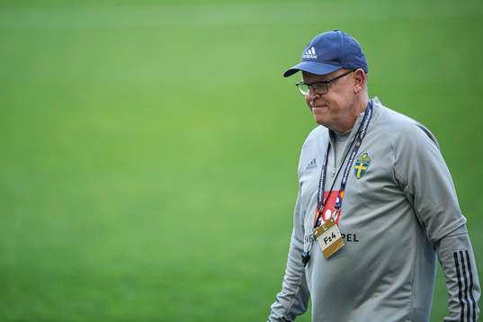 Head coach Janne Andersson of the Swedish national football