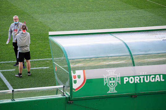 Head coach Janne Andersson of the Swedish national football