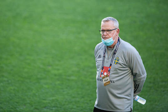 Head coach Janne Andersson of the Swedish national football