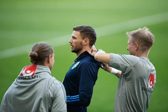 Marcus Berg of the Swedish national football team
