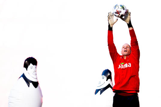 Goalkeeper André Hansen