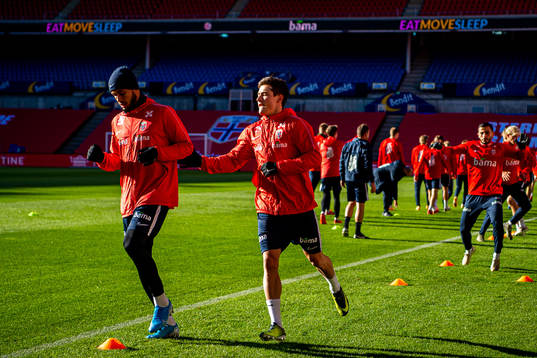 Joshua King and Mathias Normann
