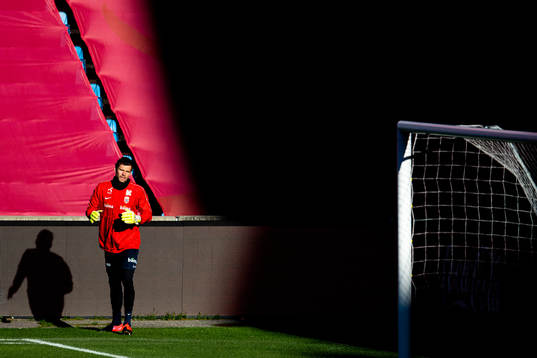 Goalkeeper Rune Almenning Jarstein