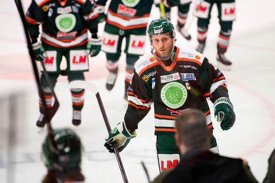 Kristianstads Fredrik Hansson jublar