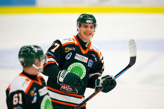 Kristianstads Herman Hansson jublar
