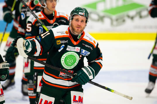 Kristianstads Fredrik Hansson jublar