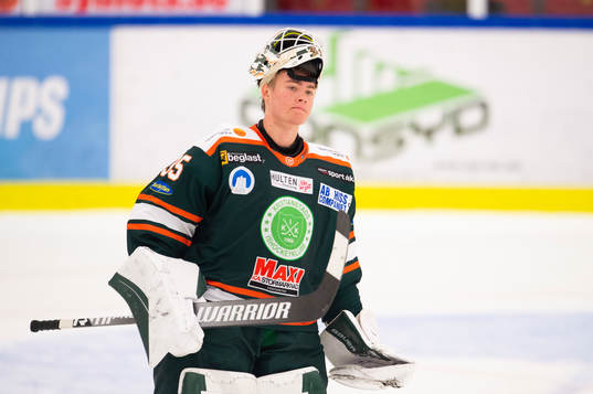 Kristianstads målvakt Calle Clang