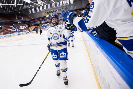 Leksands Hanna Sköld jubel