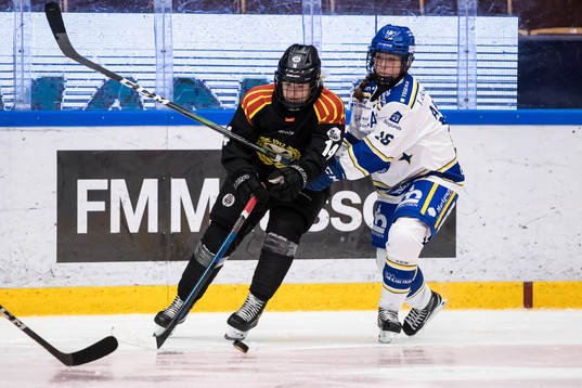 Brynäs Hanna Rylander och Leksands Kajsa Armborg