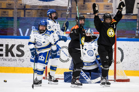 Brynäs Lara Stalder jubel