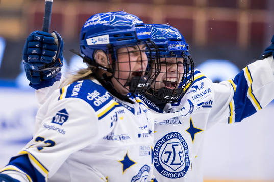 Leksands Kajsa Armborg jubel