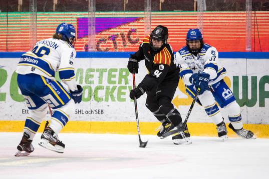 Brynäs Anna Meixner och Leksands Amanda Butterfield