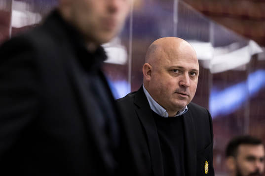 Brynäs tränare Henrik Glaas