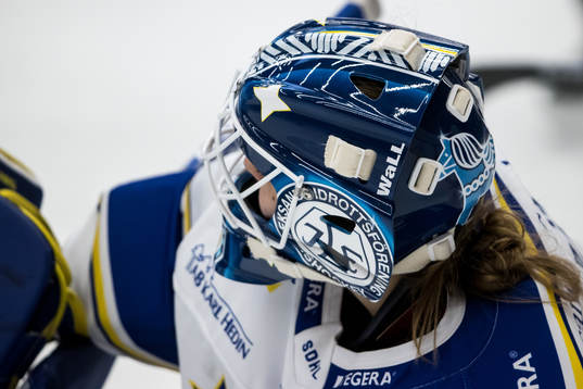 Leksands målvakt Eveliina Suonpää