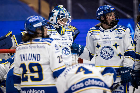 Leksands målvakt Eveliina Suonpää