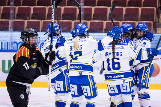Leksands Abigael Thiessen jubel