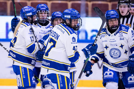 Leksands Abigael Thiessen jubel