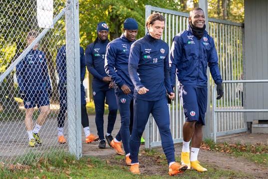 Erik Figueroa och Alhaji Gero