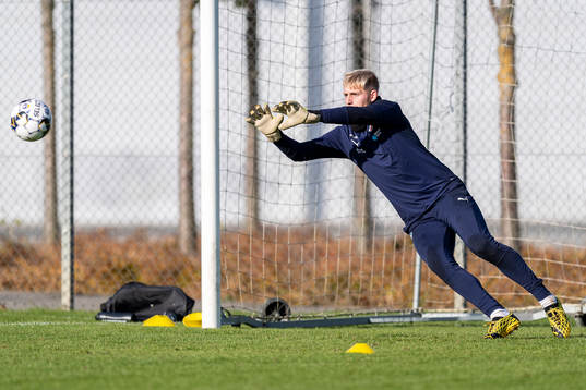 Målvakt Ian Pettersson