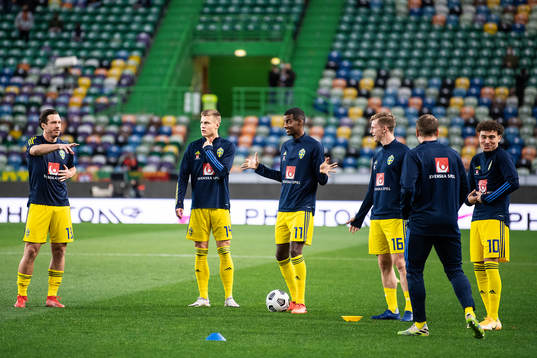Alexander Isak  of Sweden