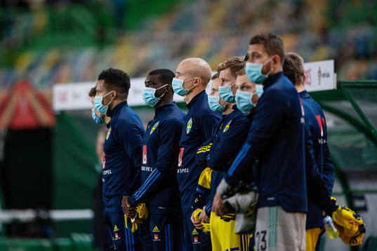 Martin Olsson, Ken Sema, Sebastian Holmen  and Emil Krafth