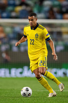 Robin Quaison of Sweden