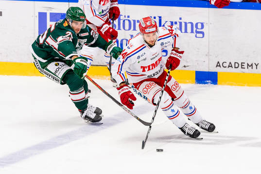 Tingsryds Roman Semjonov och Timrås Jacob Blomqvist