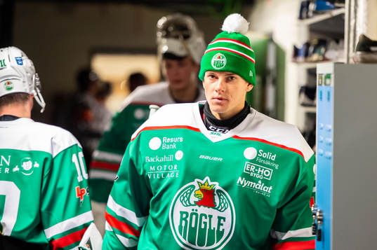 Rögles målvakt Felix Tengvall