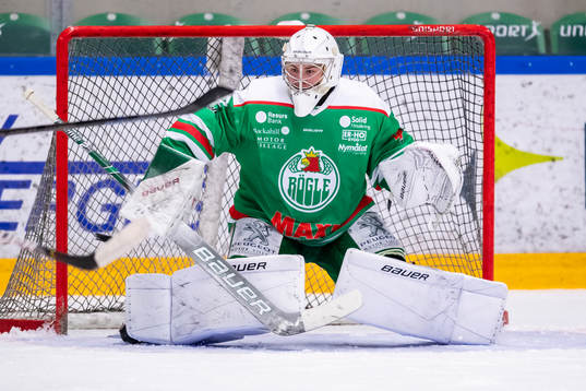 Rögles målvakt Max Lundgren
