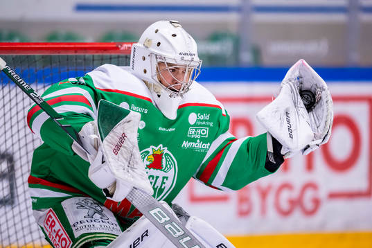 Rögles målvakt Max Lundgren